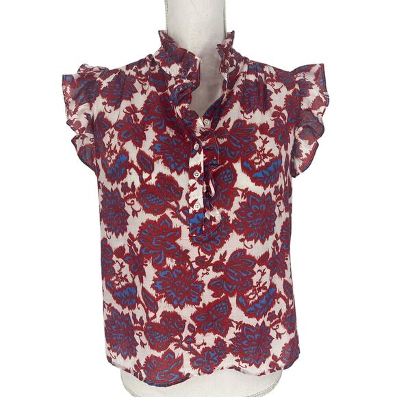 XIRENA Brenna Top in Electric Red - Picture 4 of 12